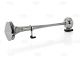 TROMBA PNEUMATICA IN INOX CON PARAPOLVERE INCORPORATO